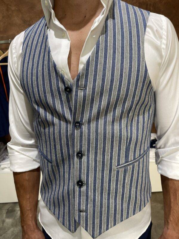 JCM Jey Coleman Gilet uomo elegante estivo Piero Giachi Italy