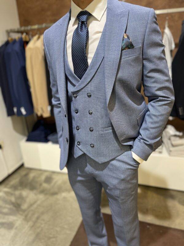 JCM Jey Coleman Abito uomo elegante con giacca gilet e pantalone Piero Giachi Soddisfazione Garantita