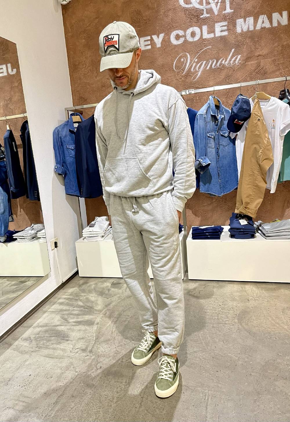 JCM Jey Coleman Felpa uomo sportiva con ricamo DueDue couture Fino Al -60%