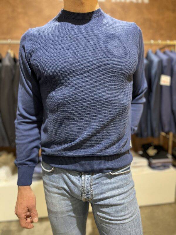 JCM Jey Coleman Maglia uomo blu girocollo Roy Roger’s Shopping Online