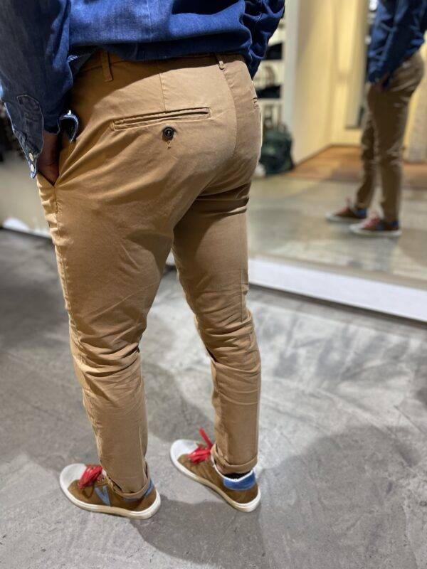 JCM Jey Coleman Pantalone uomo casual in gabardina Roy Roger’s Prezzo Ridotto
