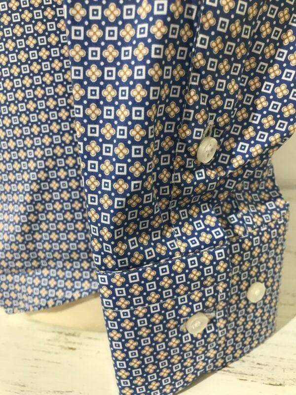 JCM Jey Coleman Camicia uomo microfantasia slim Fit Italy