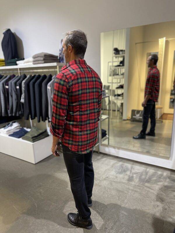 JCM Jey Coleman Camicia uomo in cotone flanellato, Di Biasi Qualità