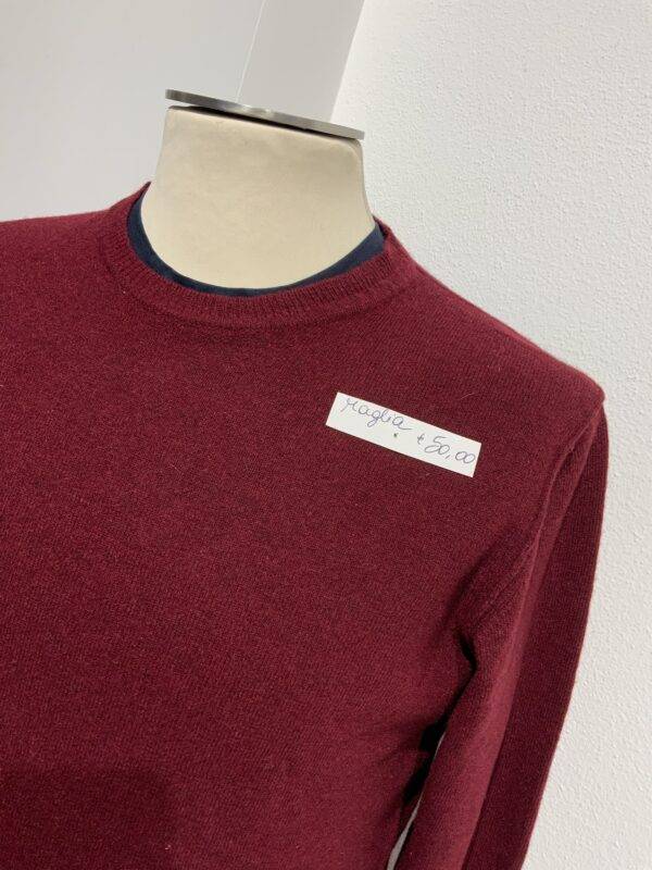 JCM Jey Coleman Maglia uomo misto lana con rotture Negozi Online