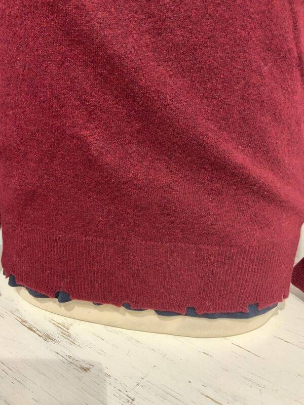 JCM Jey Coleman Maglia uomo misto lana con rotture Negozi Online