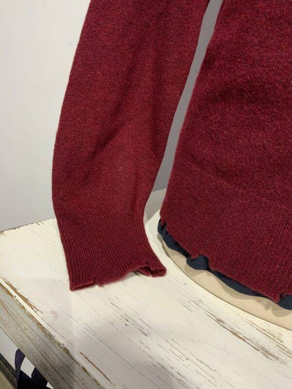 JCM Jey Coleman Maglia uomo misto lana con rotture Negozi Online