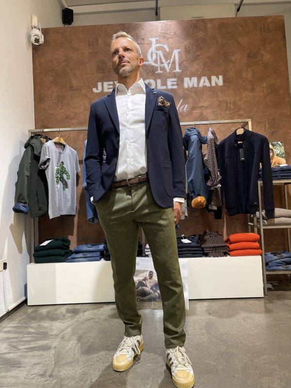 JCM Jey Coleman Giacca uomo blu punto milano Piero Giachi Acquista Ora