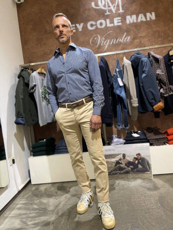 JCM Jey Coleman Camicia uomo fantasia Luca Argentieri Consegna Veloce