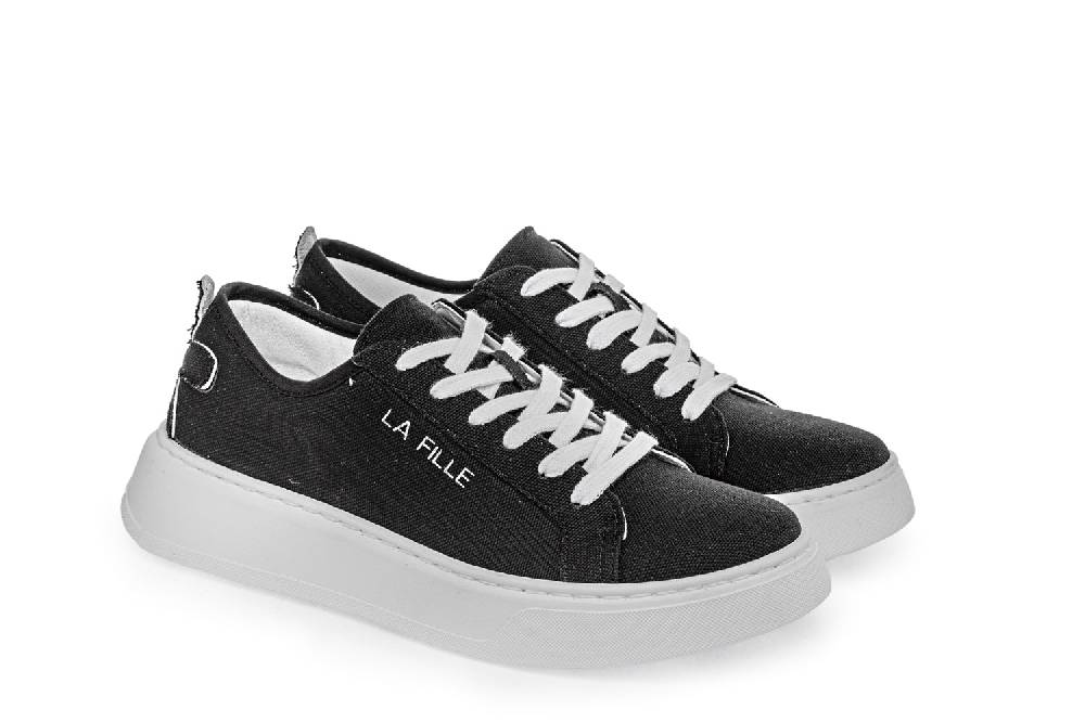 L.Pucci Sneakers P91222C Black Economico