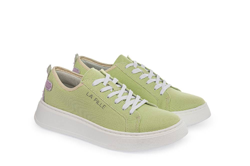 L.Pucci Sneakers P91222C Water Green-Lilac Online