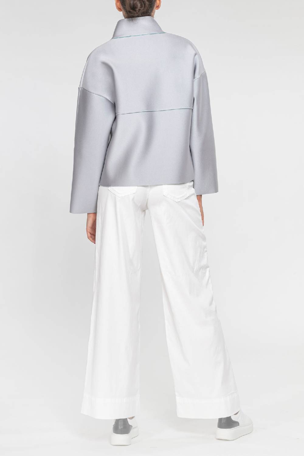 L.Pucci Lud Tekno Fabric Filigree - Frozen Outlet