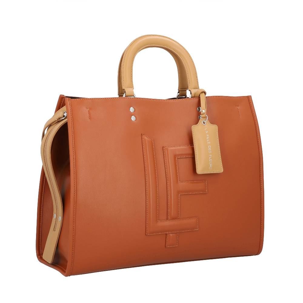 L.Pucci Keira Parisienne Hazelnut Leather Qualità