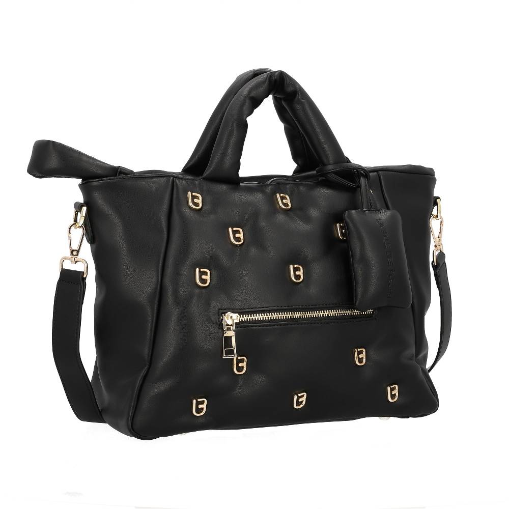 L.Pucci Michelle Puffy Black Negozi Online