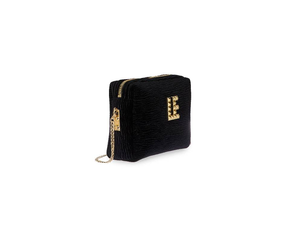 L.Pucci Carmen Plissé Elegance Black Vendita Economica