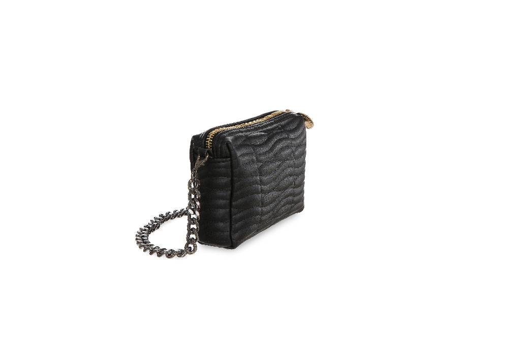 L.Pucci Carmen Small Quilted bicolor Black Prezzo Ridotto