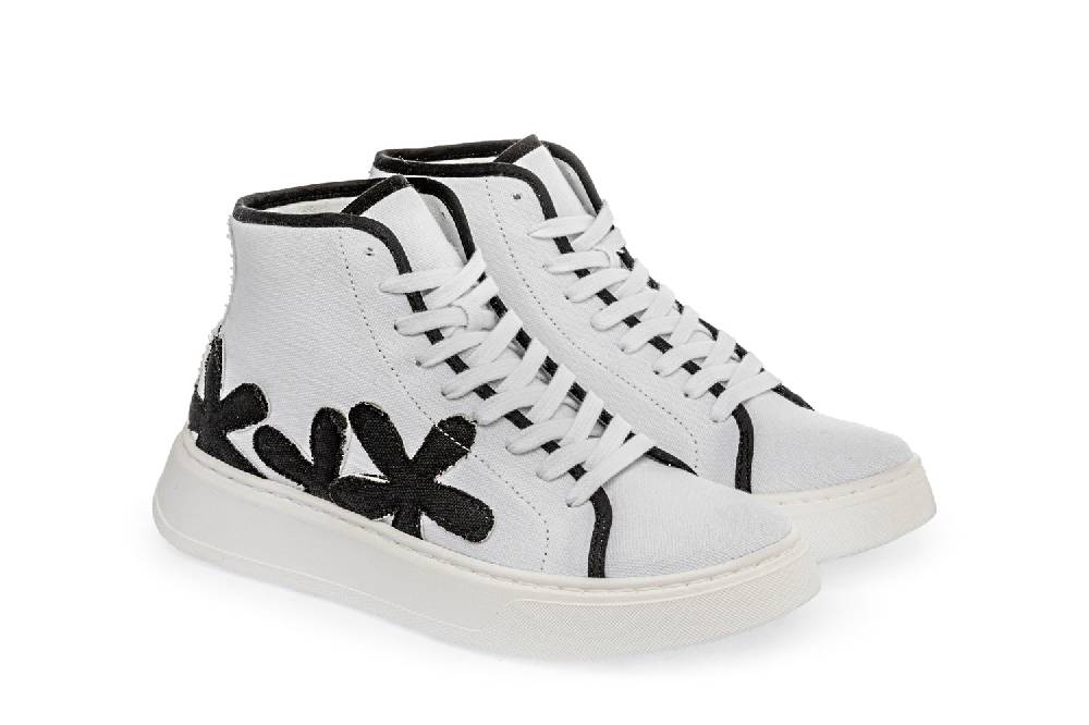 L.Pucci Basketball P91223C White-Black Hotsell