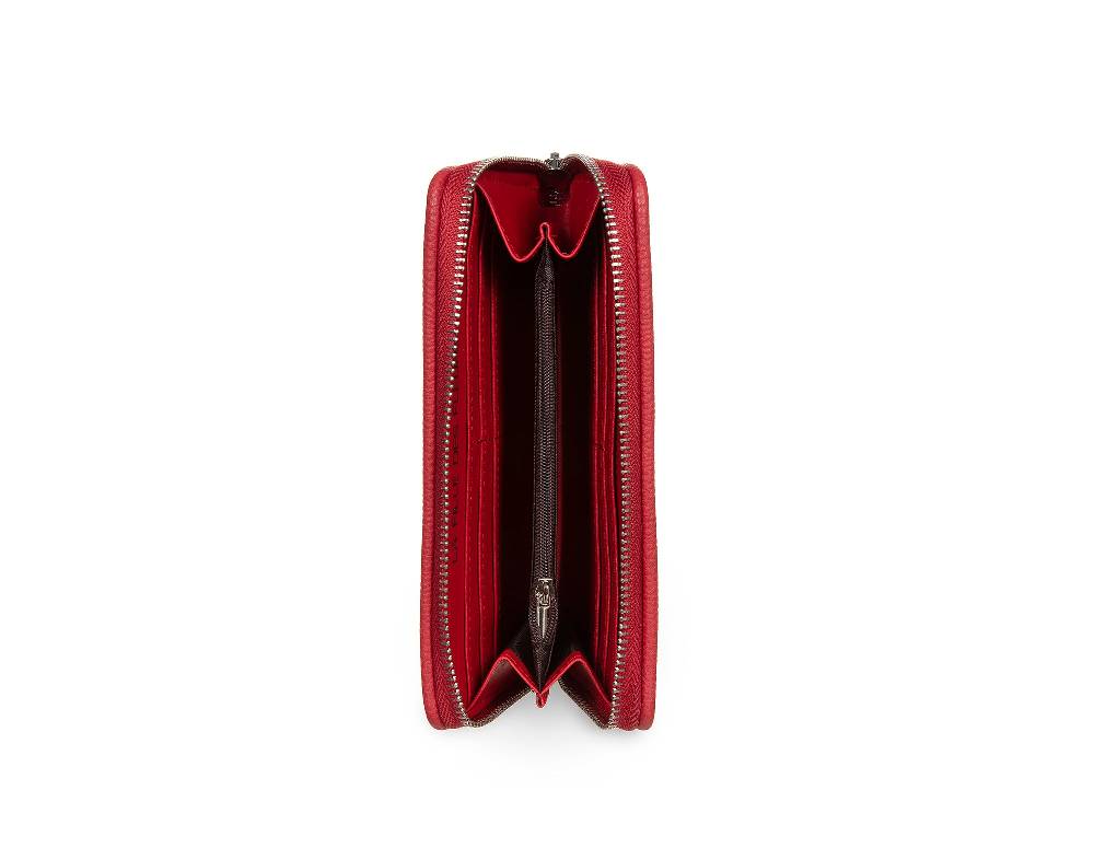 L.Pucci Placida Cervo Pomegranate wallet Vendita