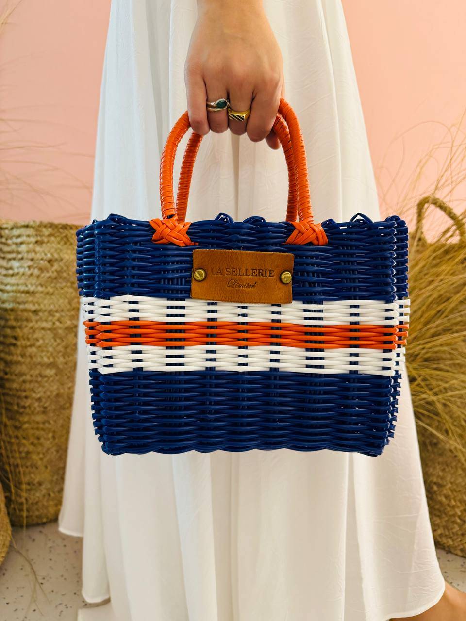 La Sellerie cesta CAPRI piccola Hotsell