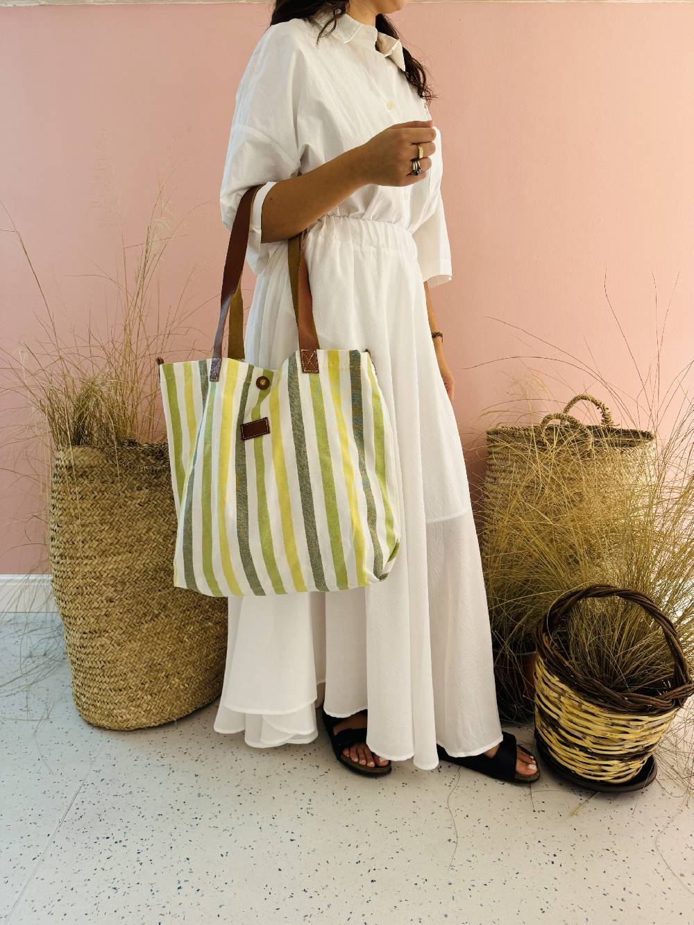 La Sellerie POP BAG Marina Verde Shopping Online