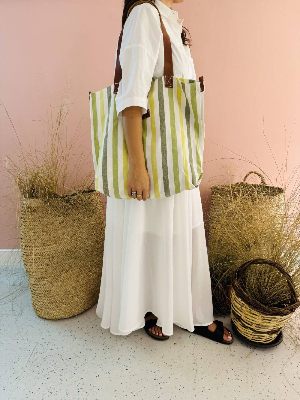 La Sellerie POP BAG Marina Verde Shopping Online