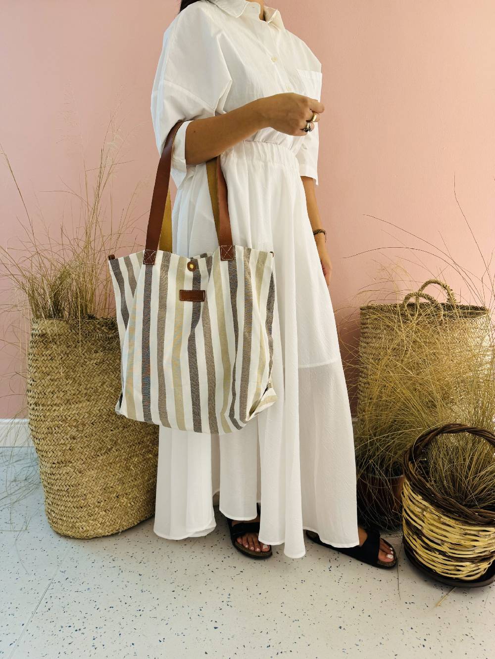 La Sellerie POP BAG Marina beige Affare Del Giorno