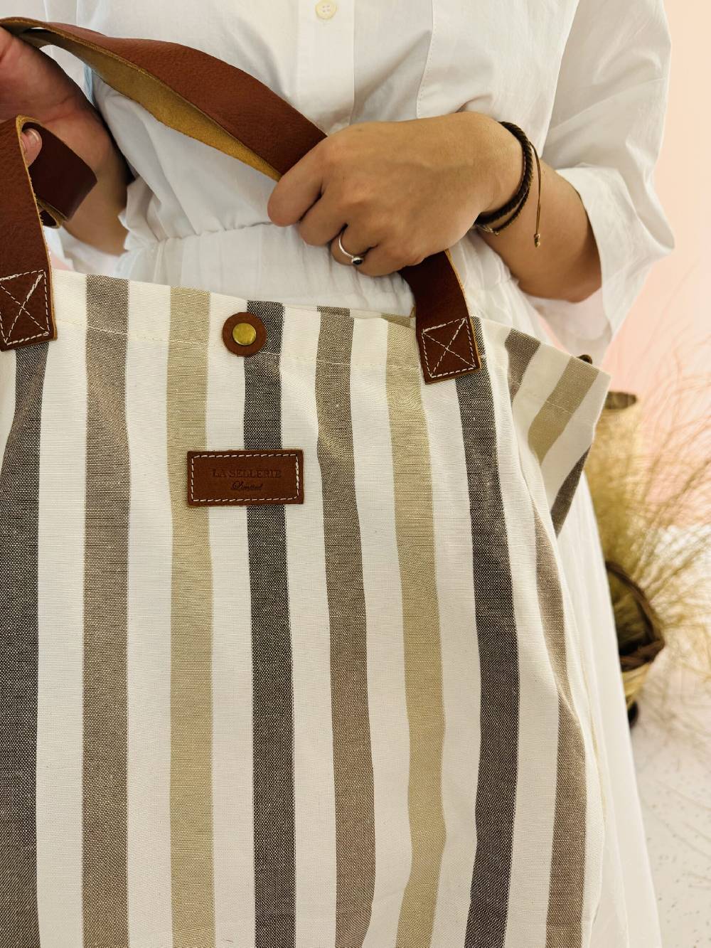 La Sellerie POP BAG Marina beige Affare Del Giorno