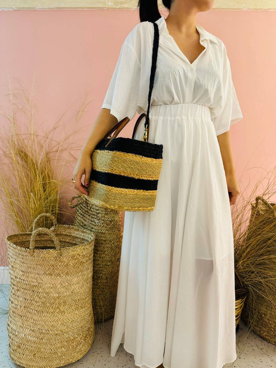 La Sellerie CONCETTA bag nera In Vendita