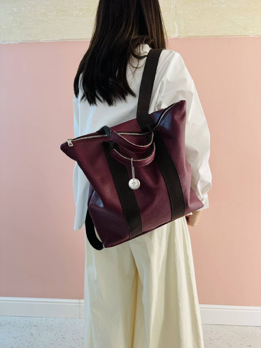 La Sellerie Zaino Borsa Milano PURPLE Offerte