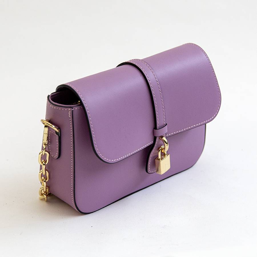 Laura Di Maggio DEA – Postina in pelle elegant lilla 2025