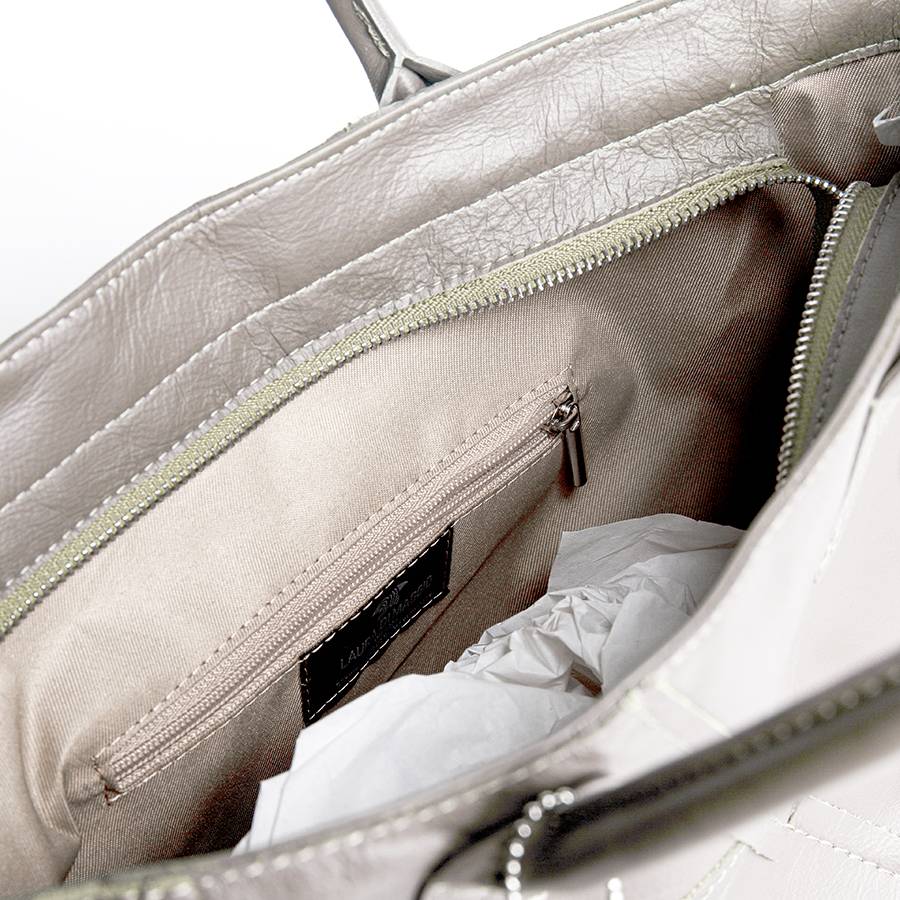 Laura Di Maggio UMA – Tote bag in pelle nappa tortora Qualità Garantita