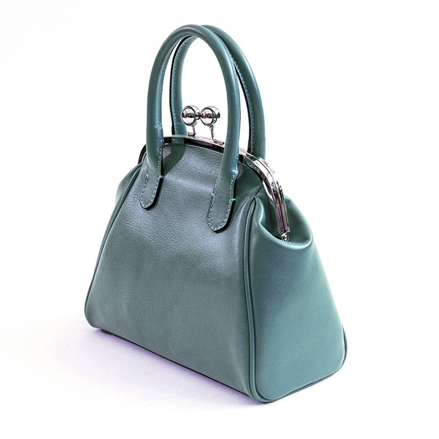 Laura Di Maggio NONNA – Borsa a clutch in nappa avio Outlet