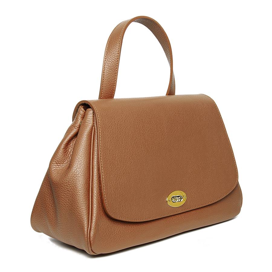 Laura Di Maggio BROOKE – Postina in pelle dollaro cuoio Moda