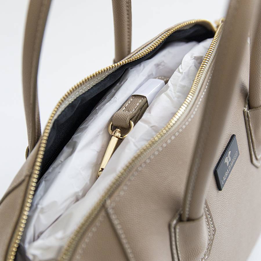 Laura Di Maggio ZAIRA – bauletto in palmellato beige Convenienza