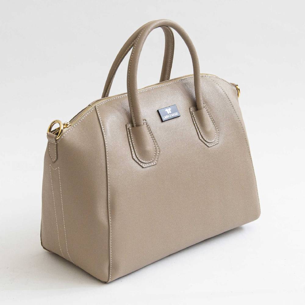 Laura Di Maggio ZAIRA BIG – baulettone in palmellato beige Presa
