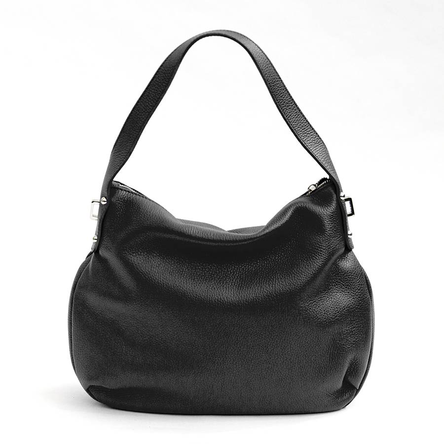 Laura Di Maggio NESSY – Sacca in pelle nera Promozione Limitata
