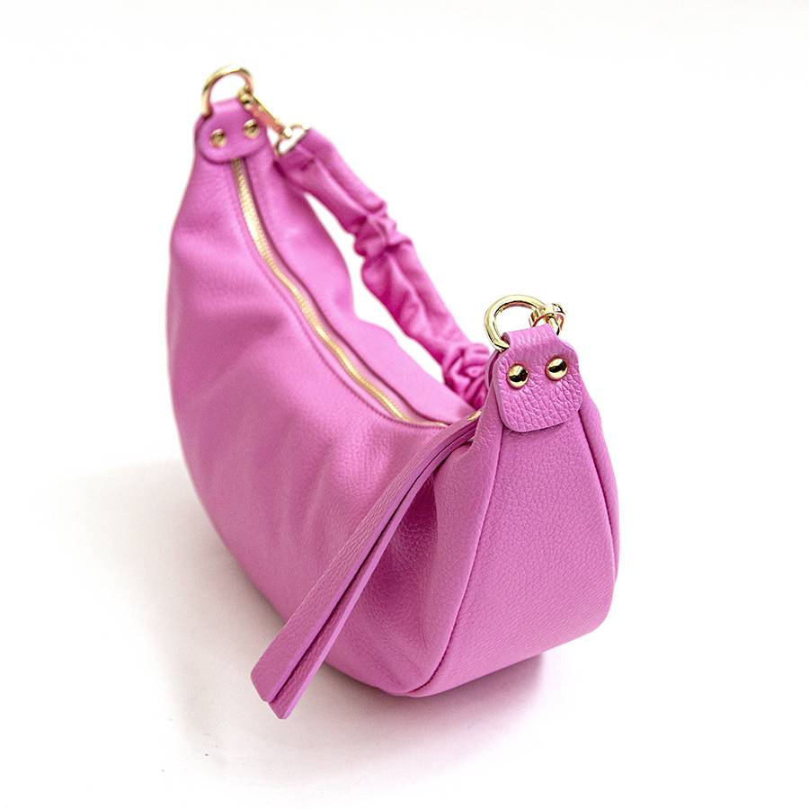 Laura Di Maggio SUSAN – Baguette in pelle rosa Affare Del Giorno