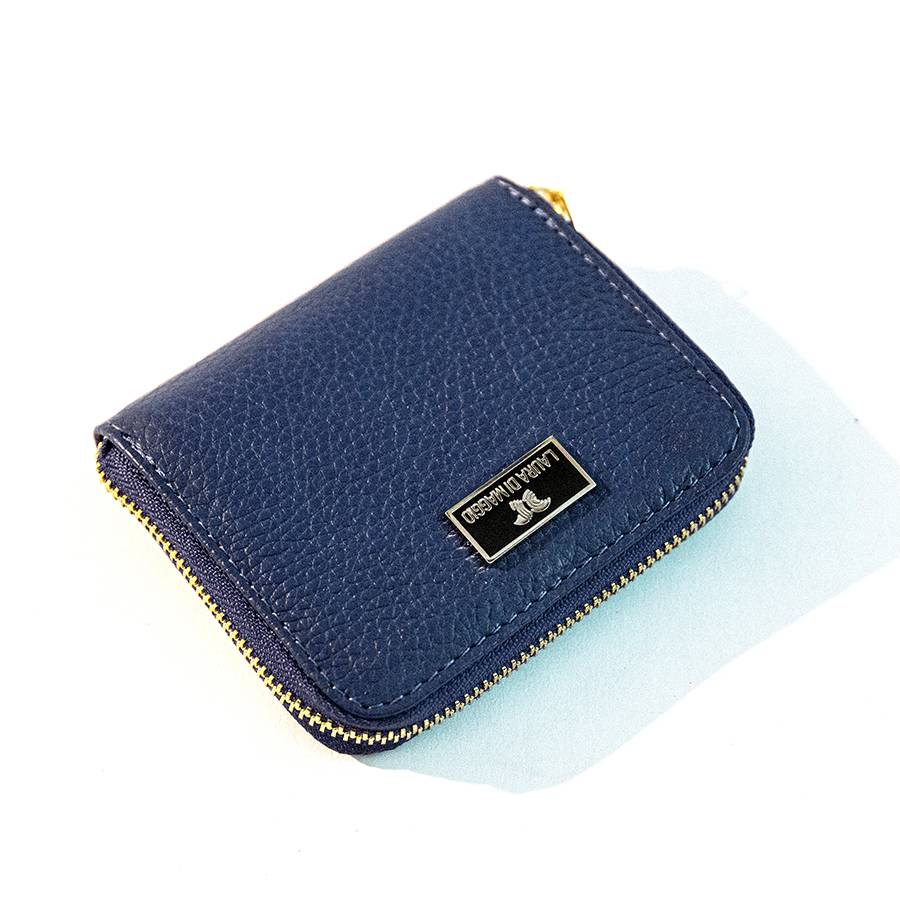 Laura Di Maggio PORTAFOGLIO Mini in pelle blu I Più Venduti