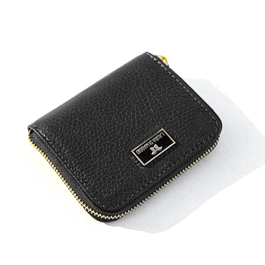 Laura Di Maggio PORTAFOGLIO Mini in pelle nero Vendite Flash