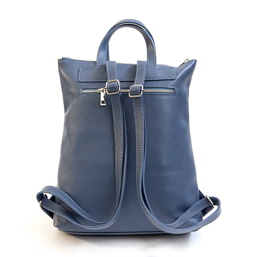 Laura Di Maggio YALE – Zaino in pelle avio In Vendita