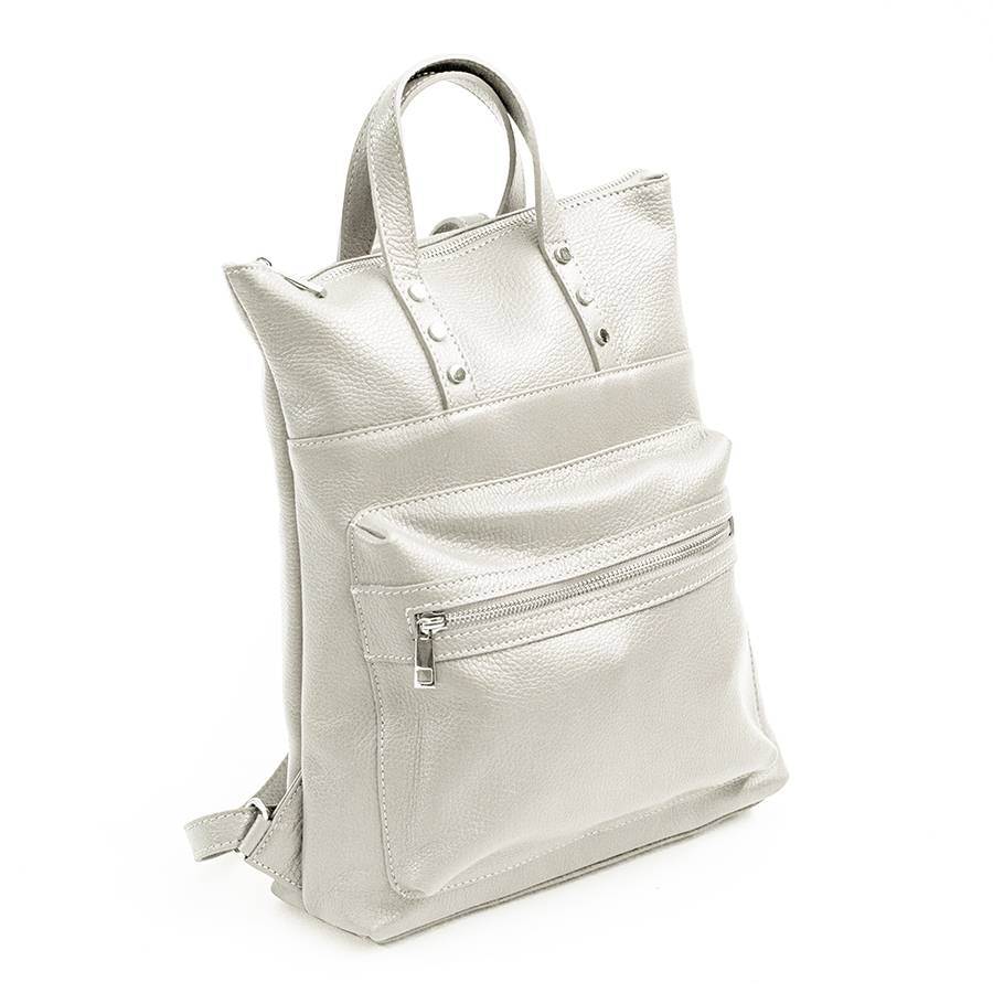 Laura Di Maggio YALE – Zaino in pelle latte Hotsell