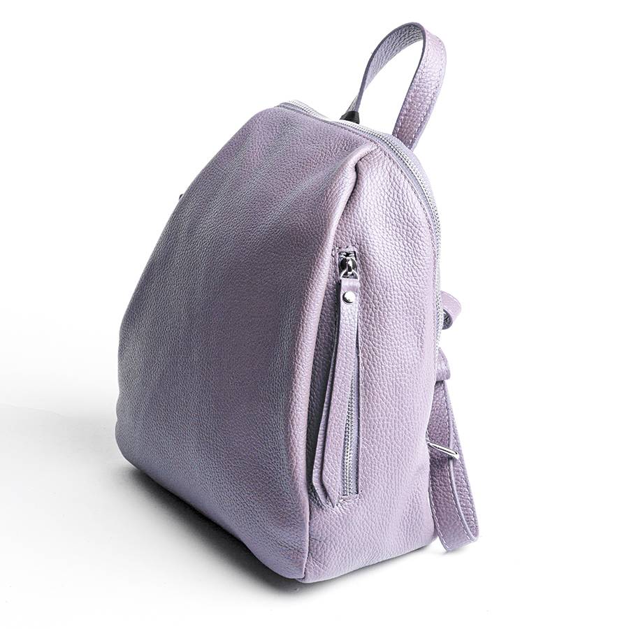 Laura Di Maggio ZIP – zainetto in pelle dollaro lilla Vendite Flash
