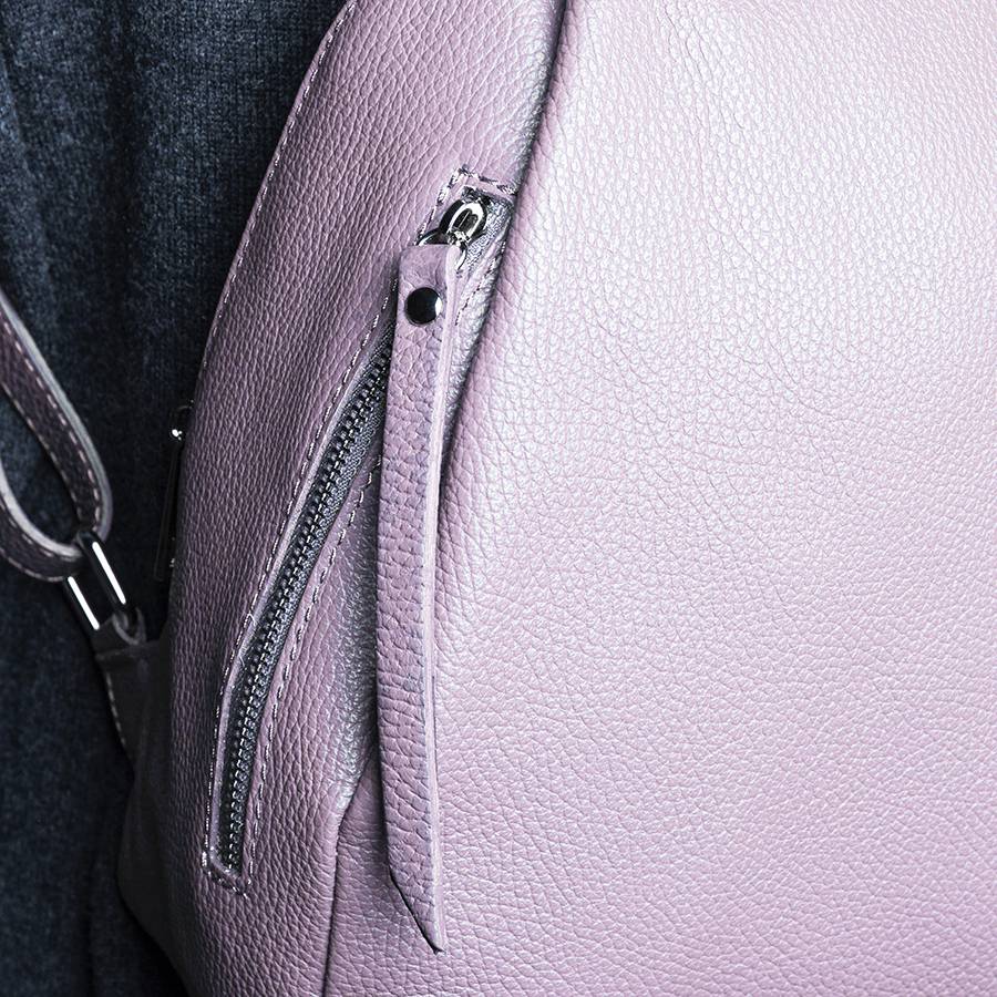 Laura Di Maggio ZIP – zainetto in pelle dollaro lilla Vendite Flash