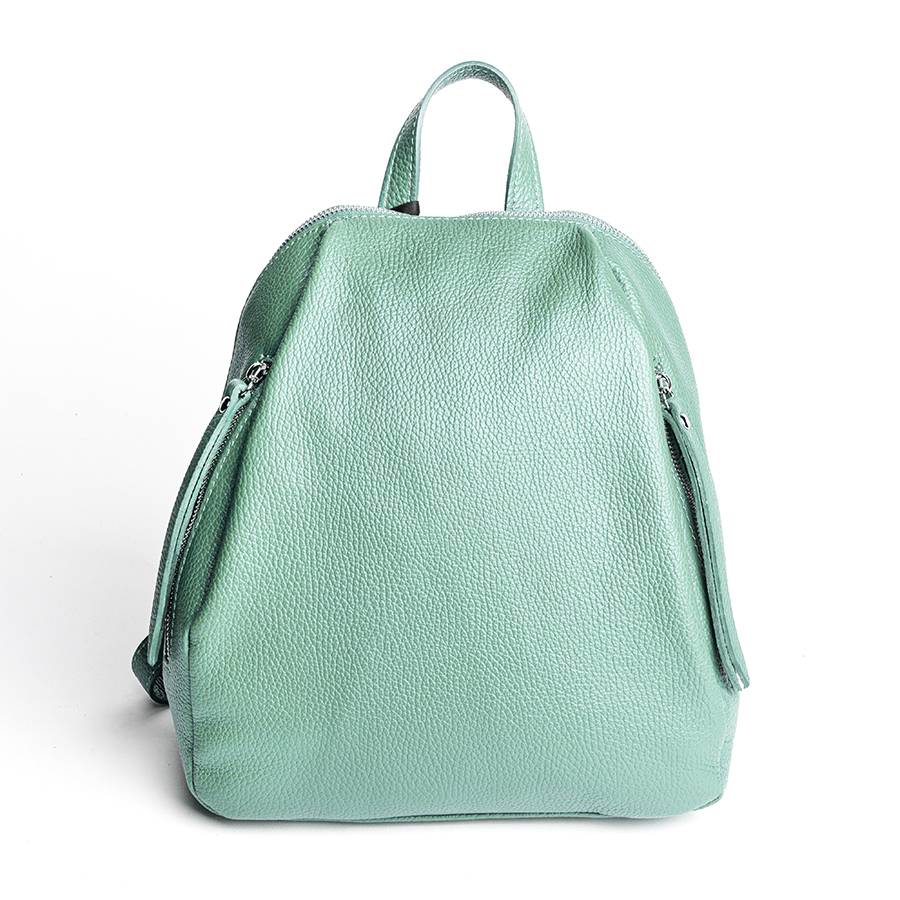 Laura Di Maggio ZIP – zainetto in pelle dollaro tiffany 2025
