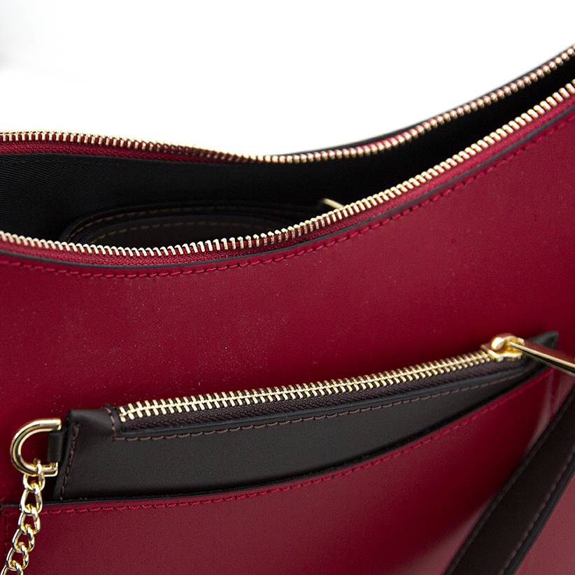 Laura Di Maggio LENA – Borsa a spalla in pelle elegant rubino Acquista Ora