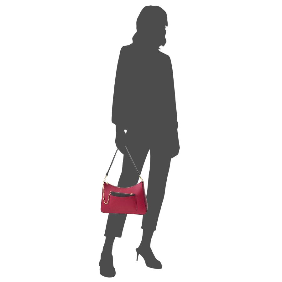 Laura Di Maggio LENA – Borsa a spalla in pelle elegant rubino Acquista Ora