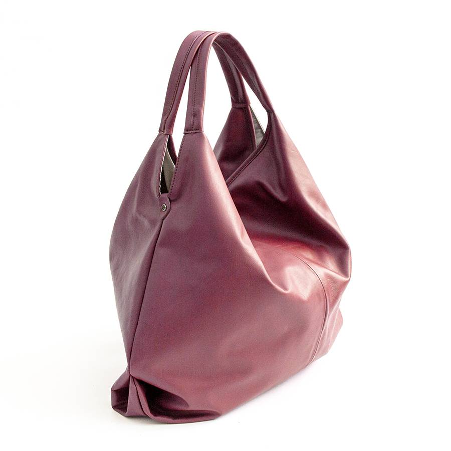 Laura Di Maggio ELSA – Sacca maxi in pelle nappa rosa malva Sottocosto