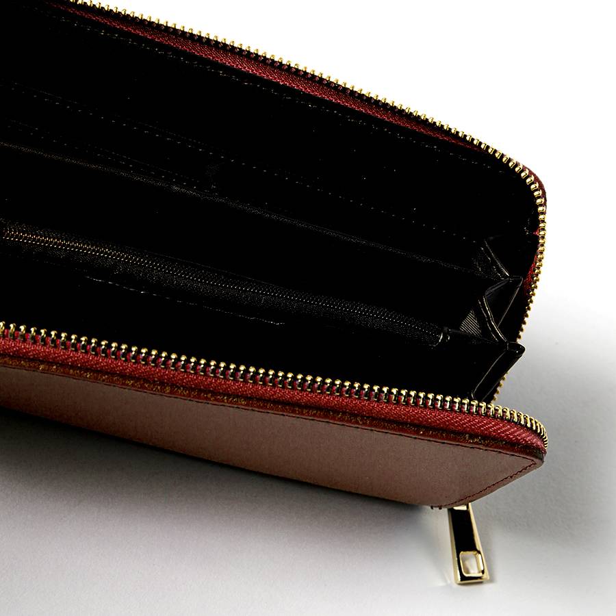 Laura Di Maggio ELEGANT – portafoglio in pelle elegant rosso In Saldo