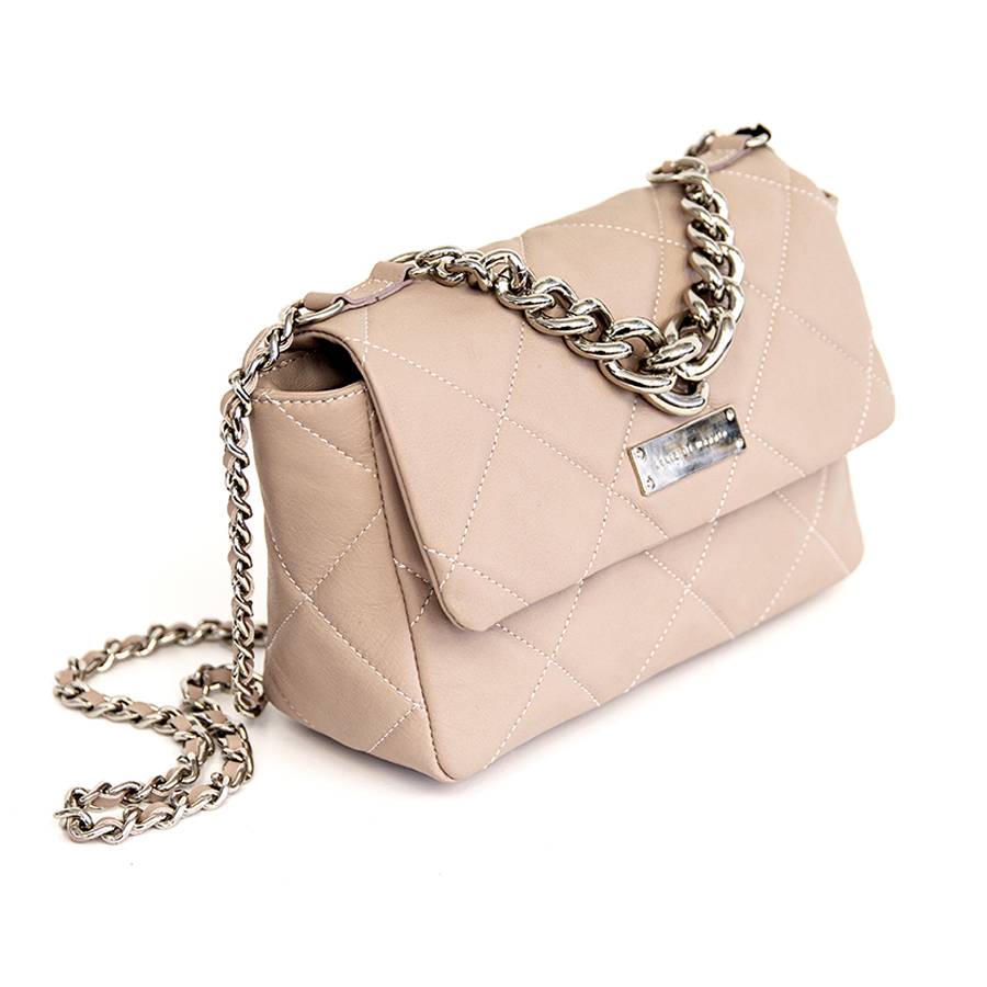 Laura Di Maggio EDITH – borsa trapuntata elegant cipria Presa
