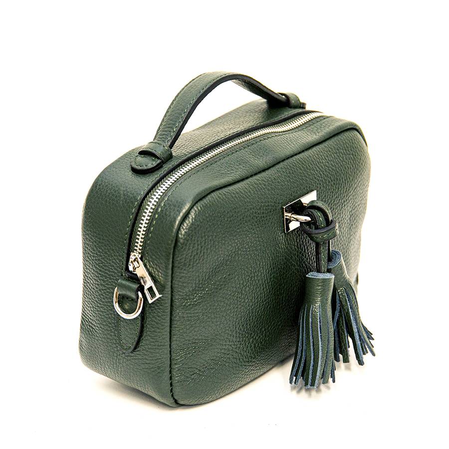 Laura Di Maggio SAIPH – borsa piccola in pelle dollaro verde Offerte