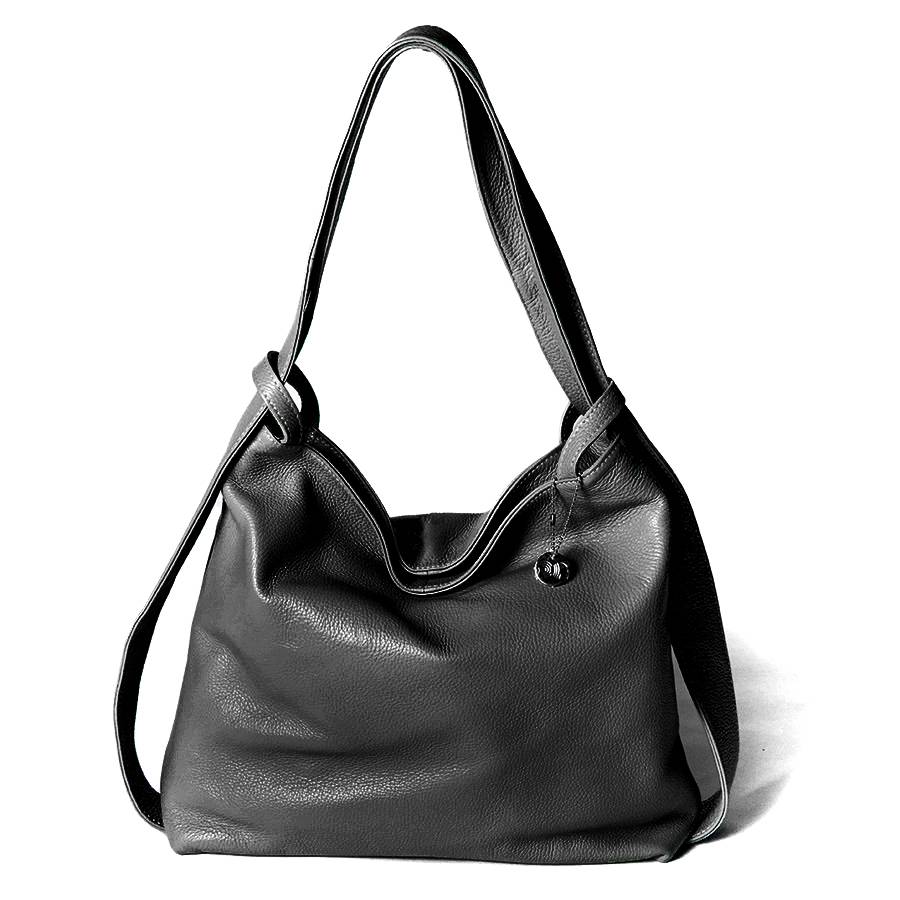 Laura Di Maggio VENICE – Zaino/borsa in pelle dollaro nero Vendite Flash